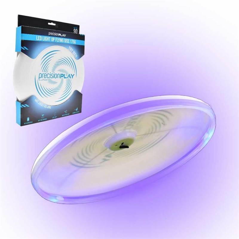 PrecisionPLAY LED Light up Flying Disc (175g)-4