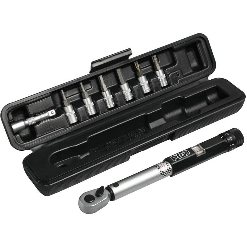 PRO Torque Wrench - inc. 3/4/5/6mm Allen & T25/30-1