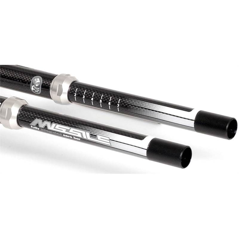 Pro Missile carbon time trial bar extensions - straight-1