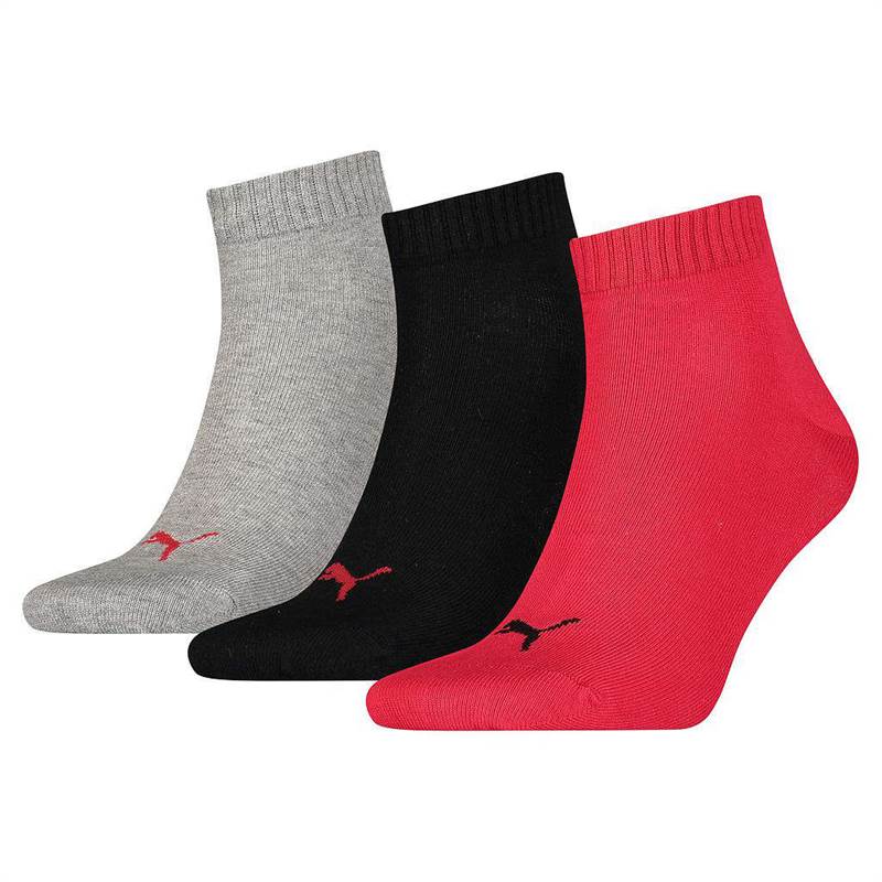Puma Quarter Training Socks - 3 Pairs-2