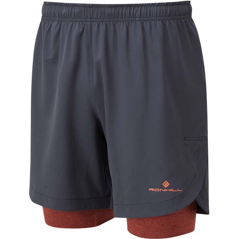 Ronhill Mens Life 7 inch Twin Running Shorts-1