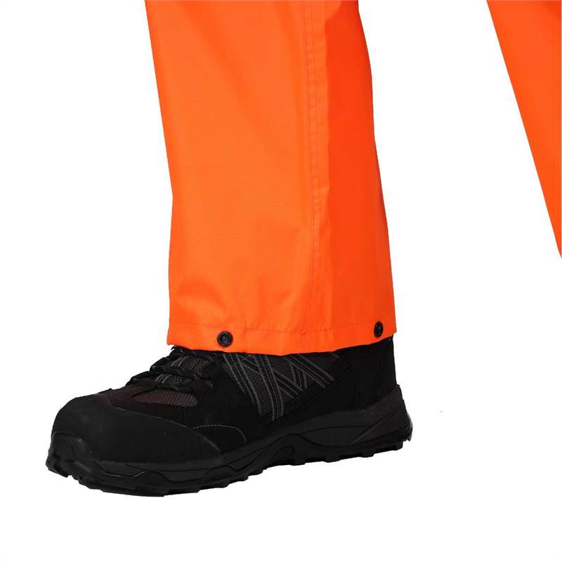 Regatta Professional Mens Hi-Vis Pro Packaway Overtrouser-5
