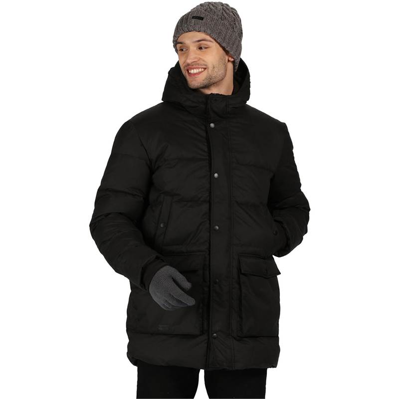Regatta Mens Ardal Insulated Hooded Parka-5