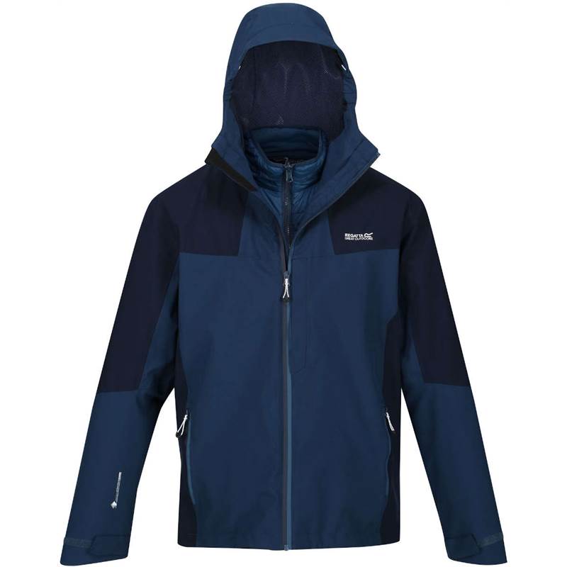 Regatta Mens Wentwood VI 3-in-1 Waterproof Insulated Jacket-2