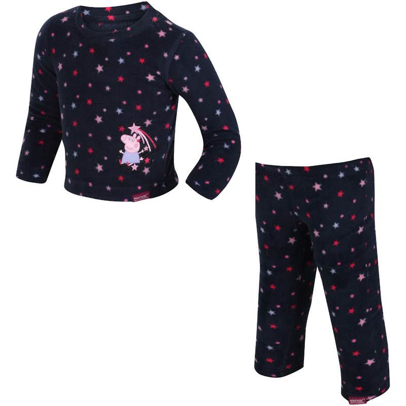 Regatta Kids Peppa Pig Cosy T-Shirt and Trouser Set-1