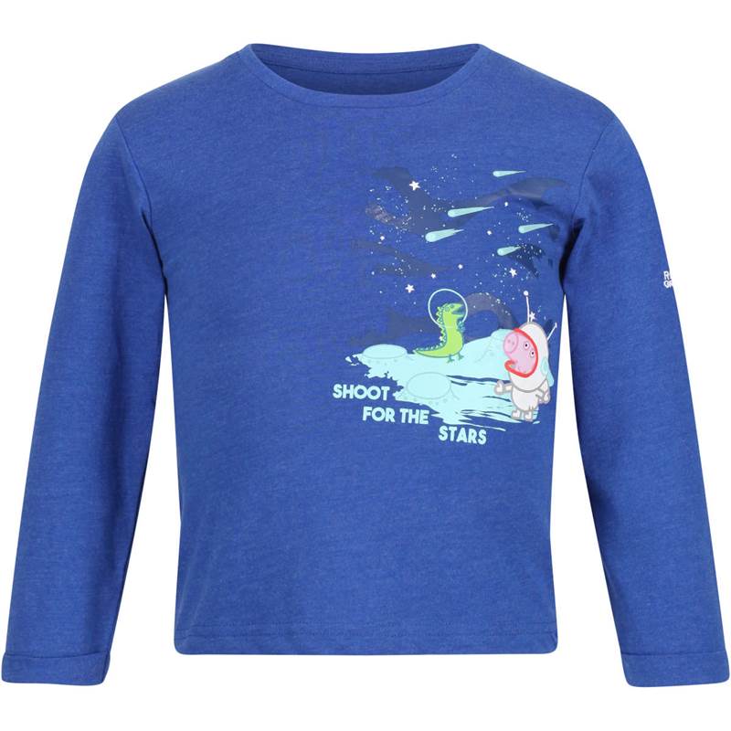 Regatta Kids Peppa Pig Long Sleeve Graphic T-Shirt-1
