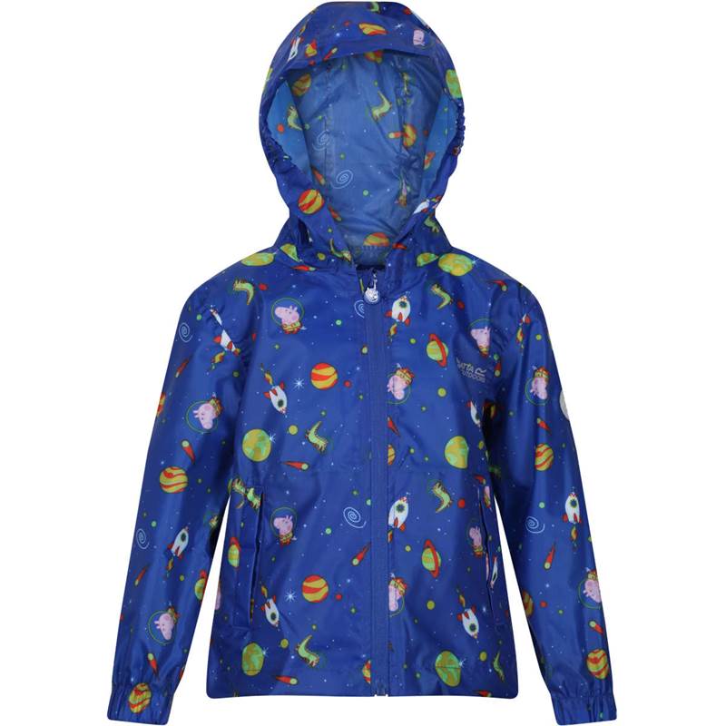 Regatta Kids Peppa Pig Waterproof Pack-It Jacket-1