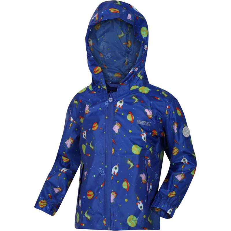 Regatta Kids Peppa Pig Waterproof Pack-It Jacket-3