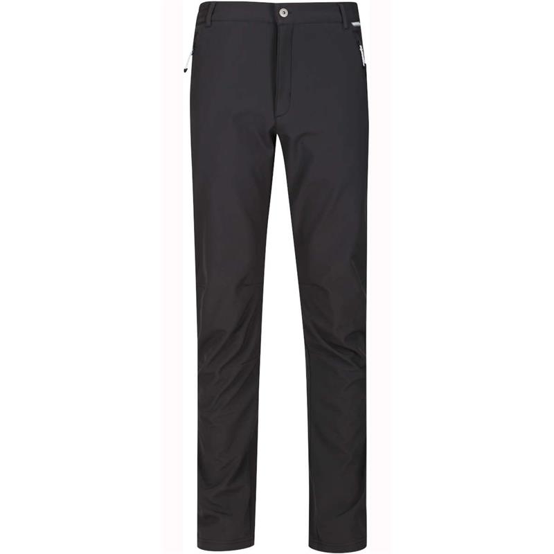 Regatta Mens Geo II Softshell Trousers - Short Leg-1