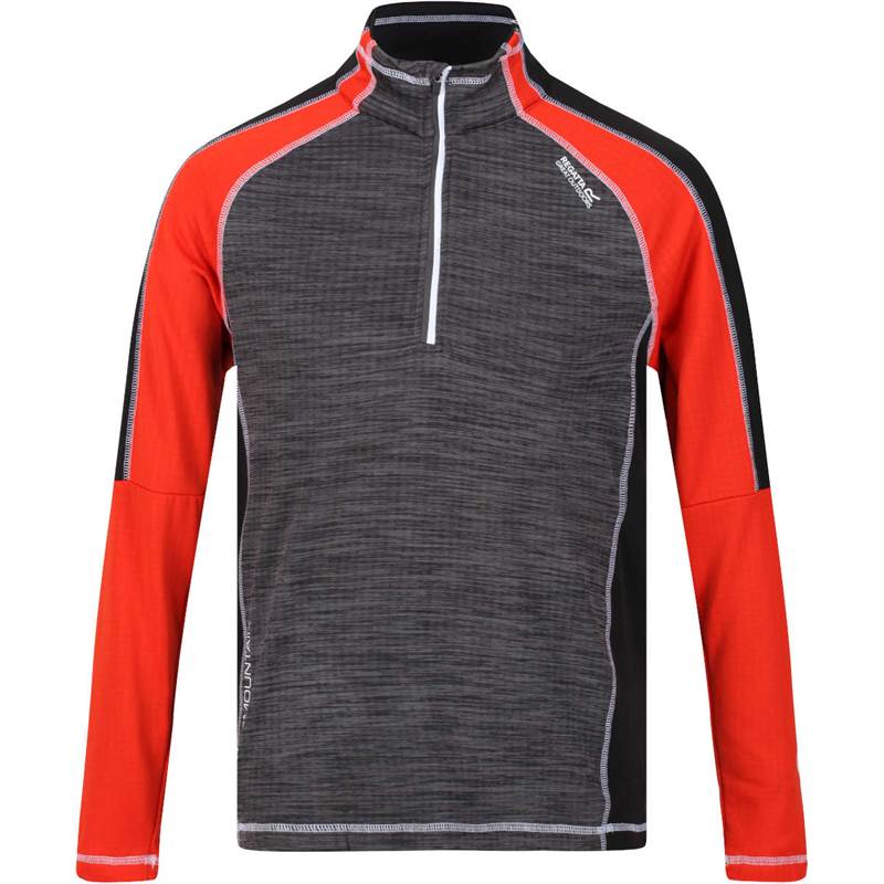 Regatta Mens Hepley Half-Zip Lightweight Fleece-1