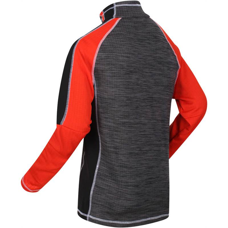 Regatta Mens Hepley Half-Zip Lightweight Fleece-3