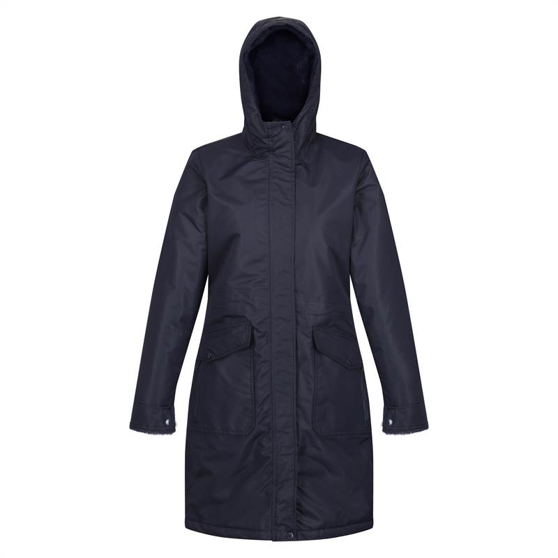 Regatta Womens Romine Long Waterproof Jacket-1