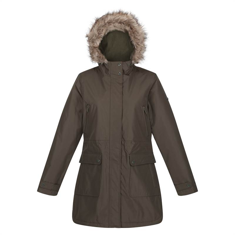 Regatta Womens Sabinka Long Waterproof Jacket-2