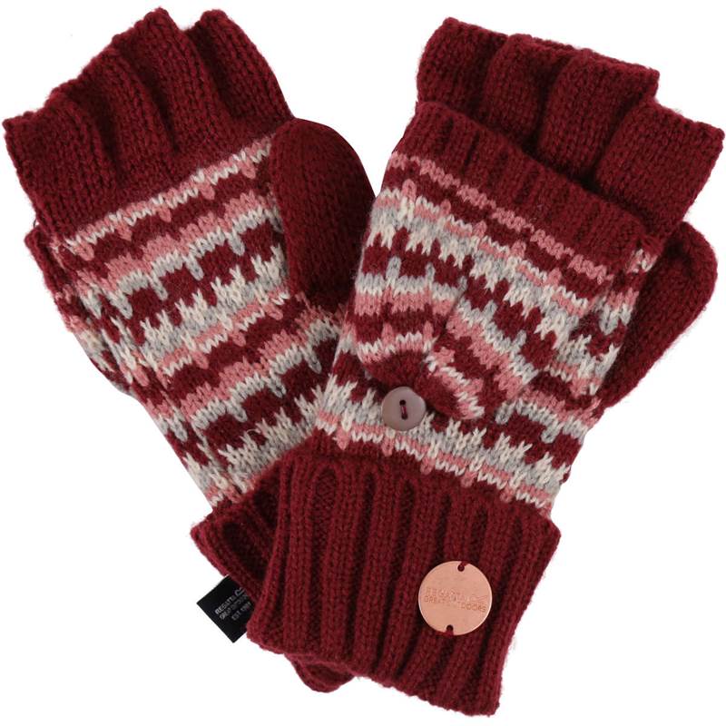 Regatta Kids Baneberry Knitted Gloves-1