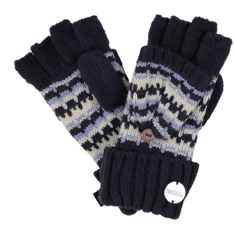 Regatta Kids Baneberry Knitted Gloves-2
