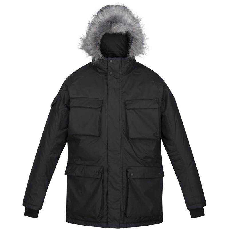 Regatta Mens Aziel Waterproof Parka Jacket-1