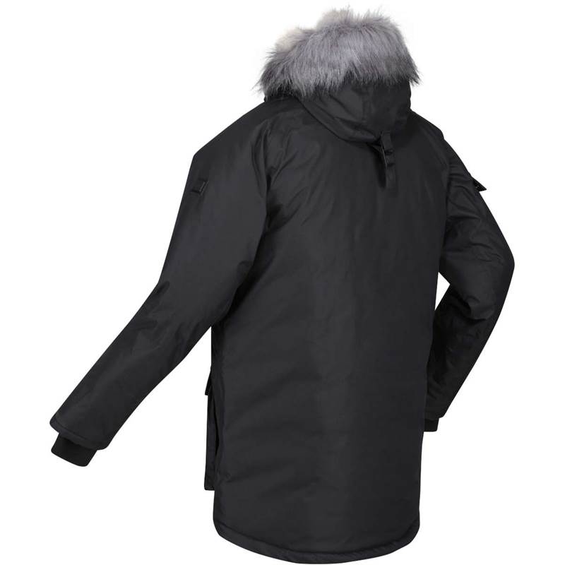 Regatta Mens Aziel Waterproof Parka Jacket-2