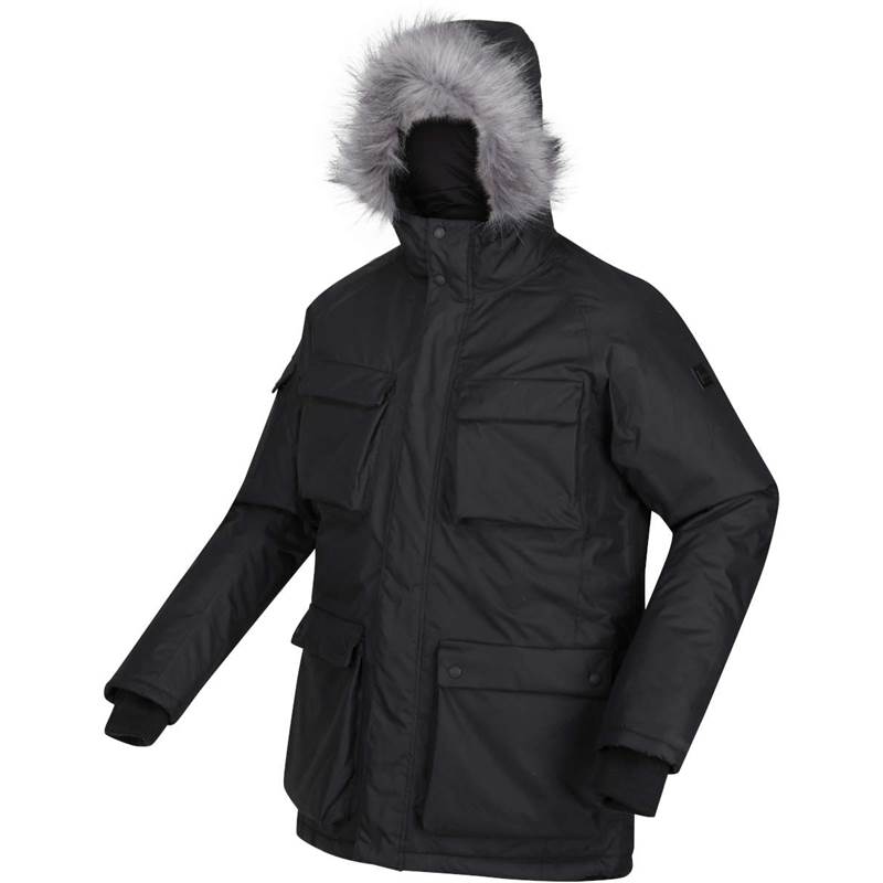 Regatta Mens Aziel Waterproof Parka Jacket-4