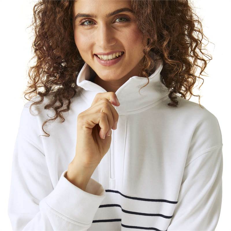 Regatta Womens Bayletta Half Placket Sweatshirt-4