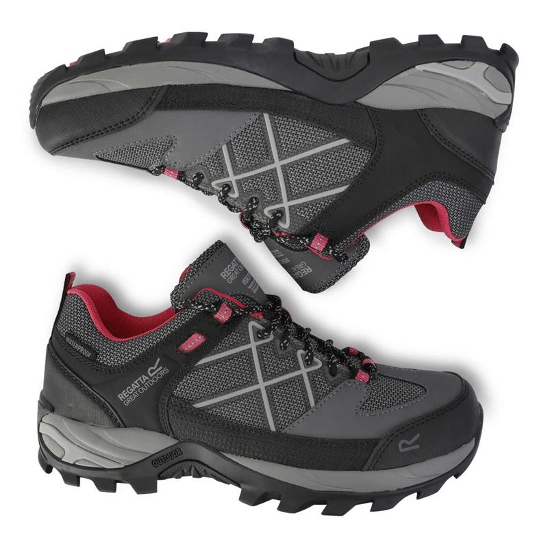 Regatta Womens Samaris III Low Walking Shoes-4