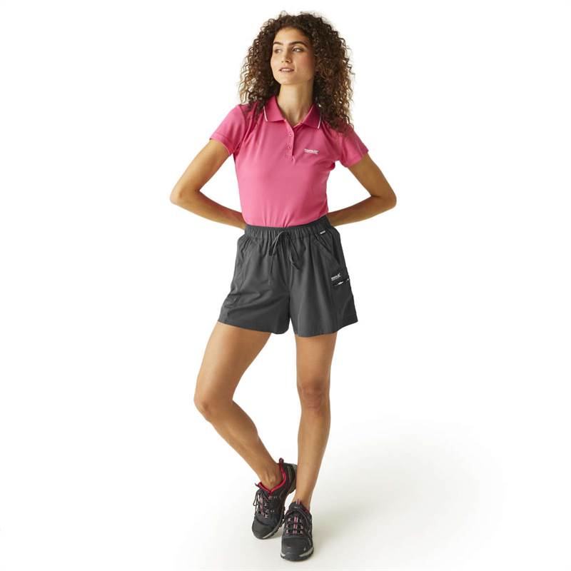 Regatta Womens Travel Light Packaway Shorts-5