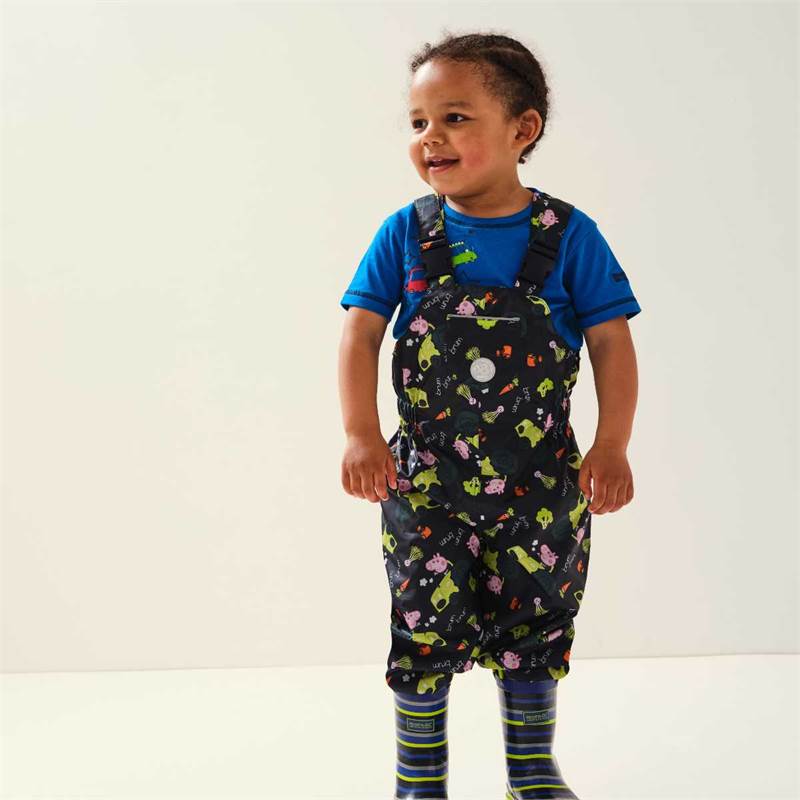 Regatta Kids Peppa Pig Muddy Puddle Dungaree-5