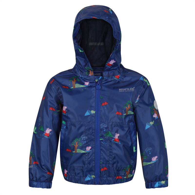 Regatta Kids Peppa Pig Muddy Puddle Waterproof Jacket-1