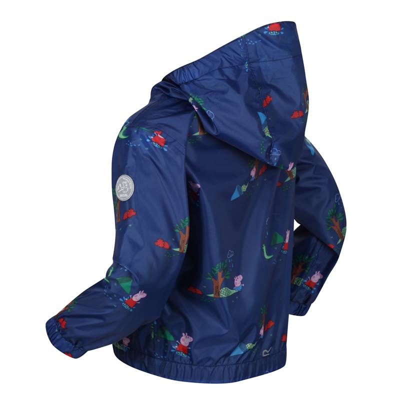 Regatta Kids Peppa Pig Muddy Puddle Waterproof Jacket-3