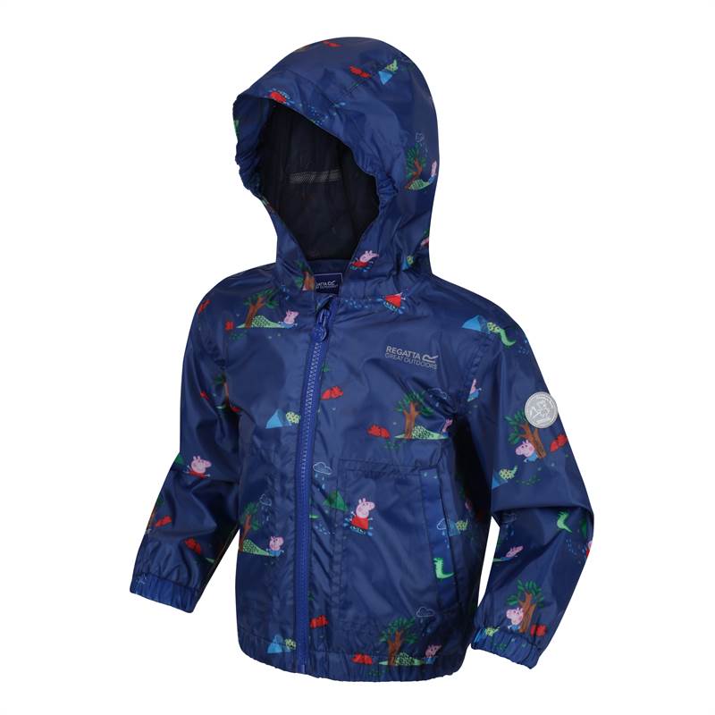 Regatta Kids Peppa Pig Muddy Puddle Waterproof Jacket-4