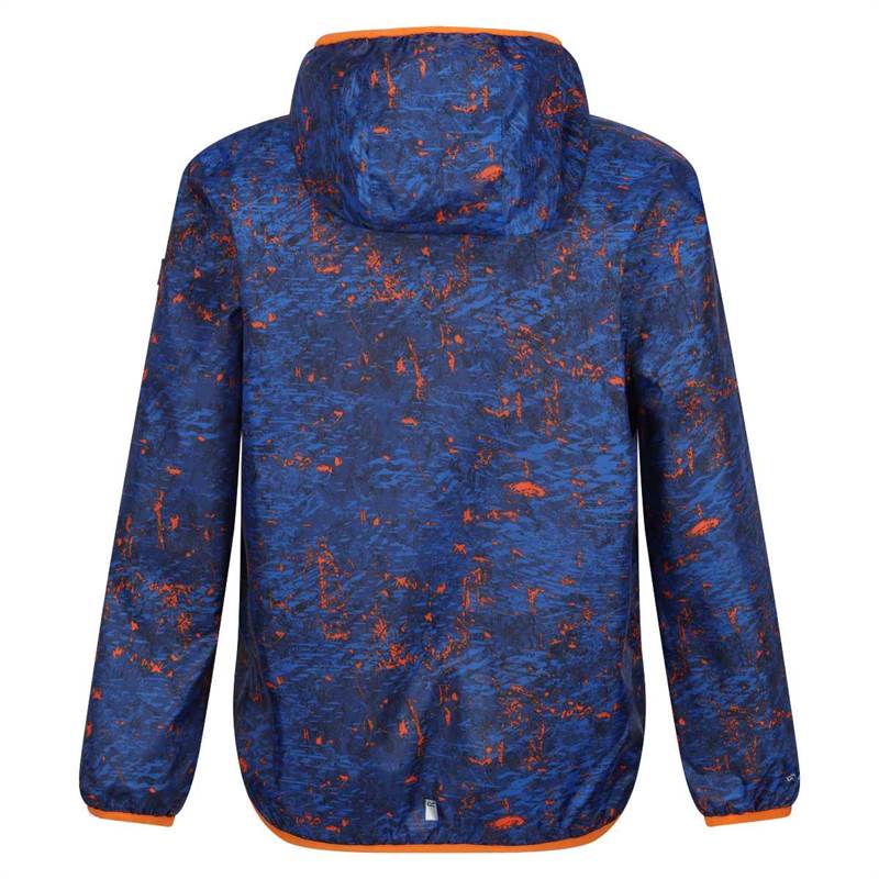 Regatta Kids Printed Lever Packaway Waterproof Jacket-2