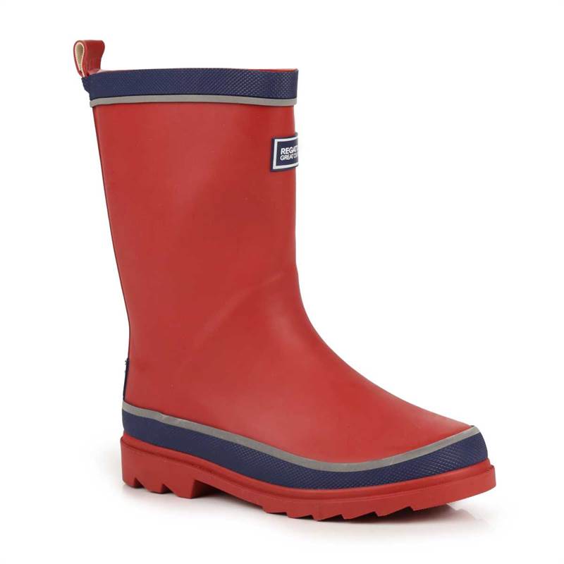 Regatta Kids Foxfire Reflective Wellies-1