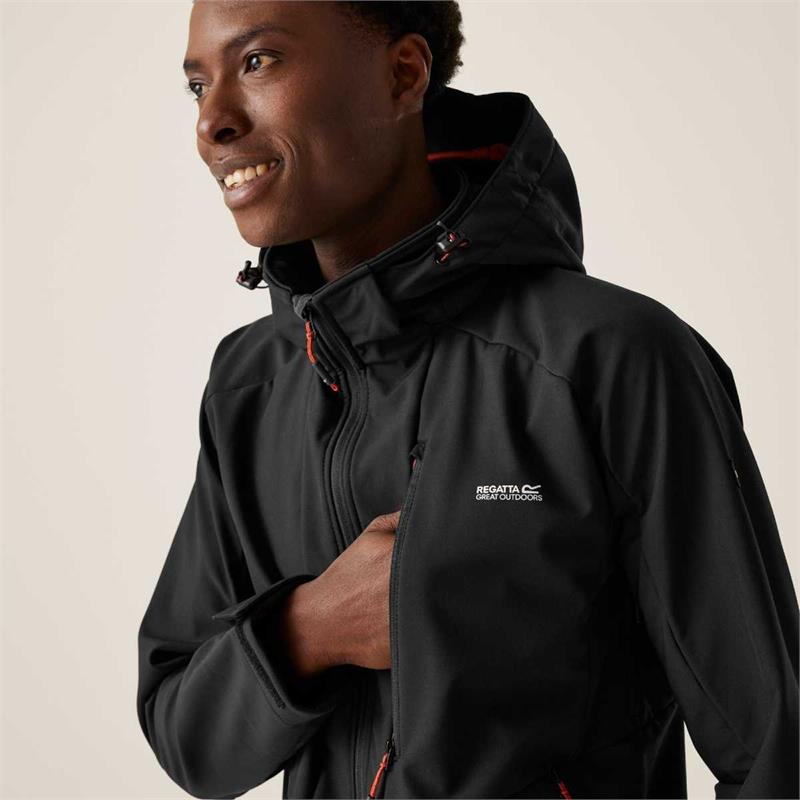 Regatta Mens Hewitts X Softshell Jacket-5
