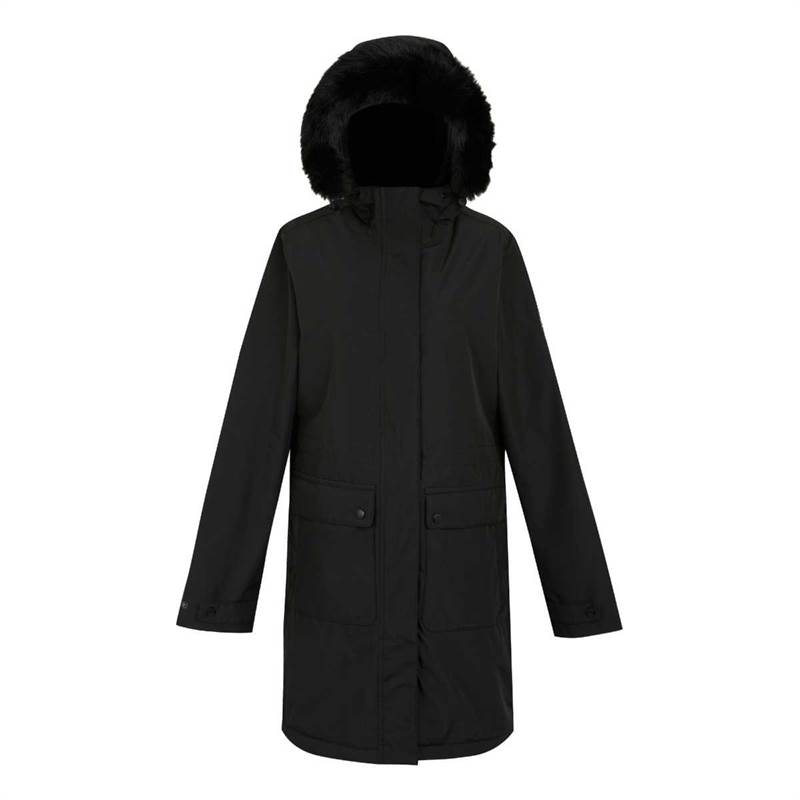 Regatta Womens Sabinka II Fur Trim Parka Jacket-1