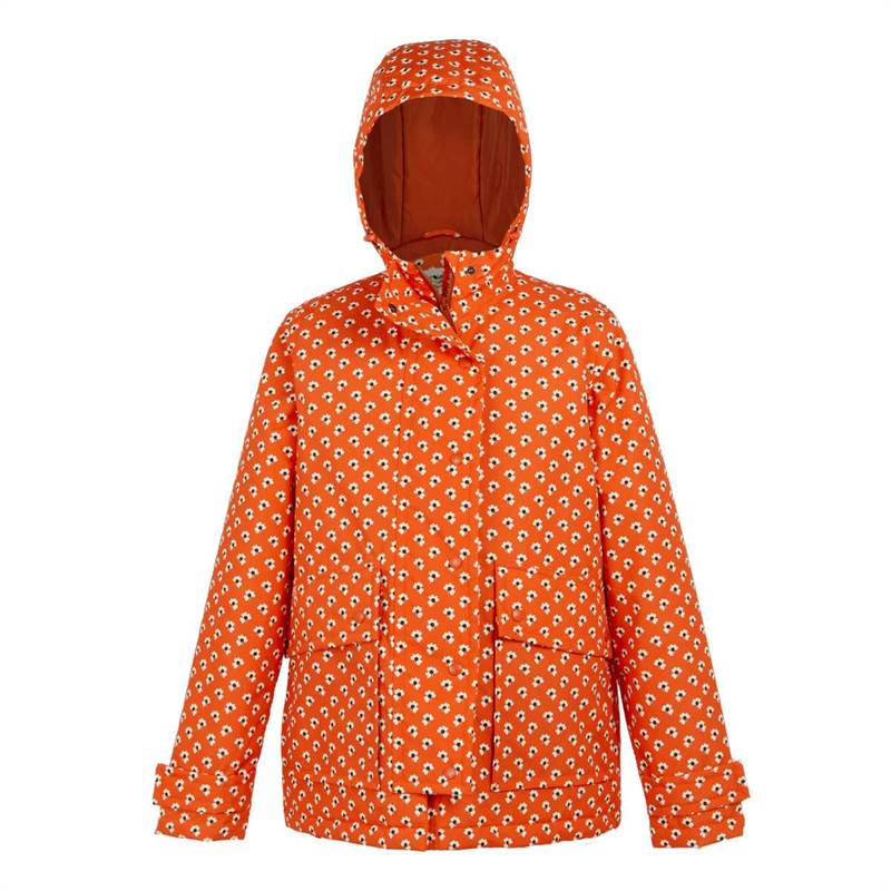 Regatta Womens Orla Kiely Mid Length Waterproof Jacket-1