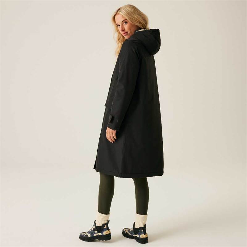 Regatta Womens Orla Kiely Longline Waterproof Jacket-3