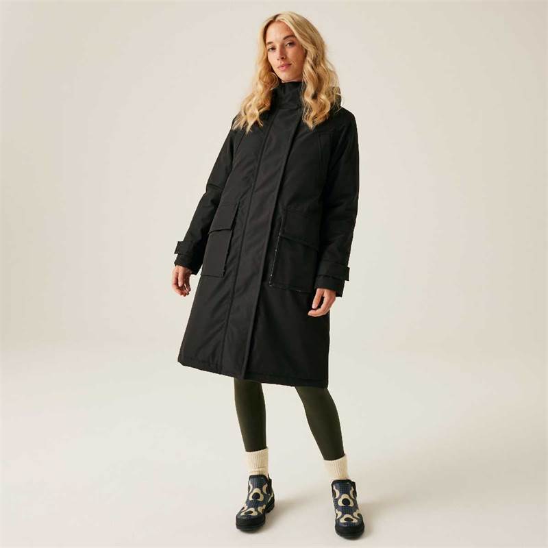 Regatta Womens Orla Kiely Longline Waterproof Jacket-4