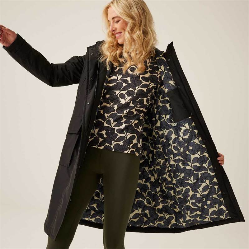 Regatta Womens Orla Kiely Longline Waterproof Jacket-5