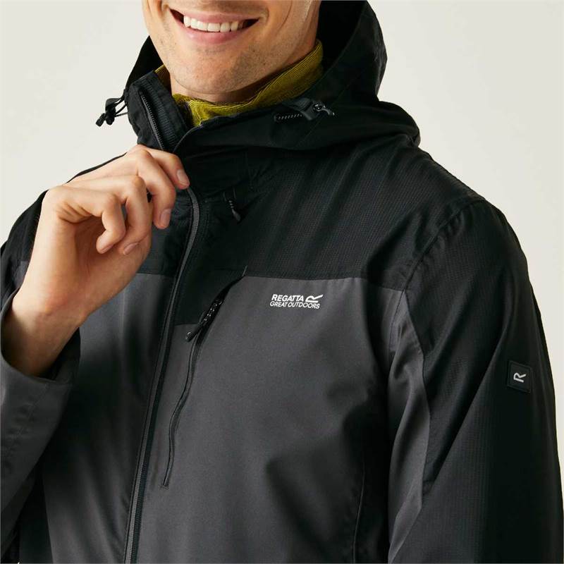 Regatta Mens Highton Stretch Waterproof Jacket IV-5