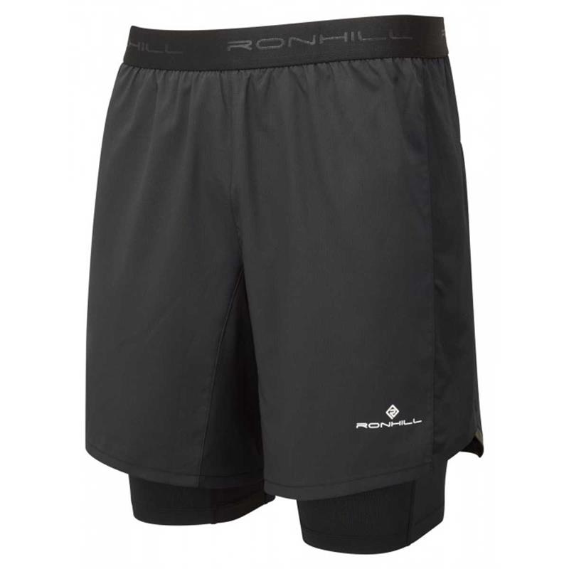 Ronhill Mens Life 7 inch Twin Running Shorts-5