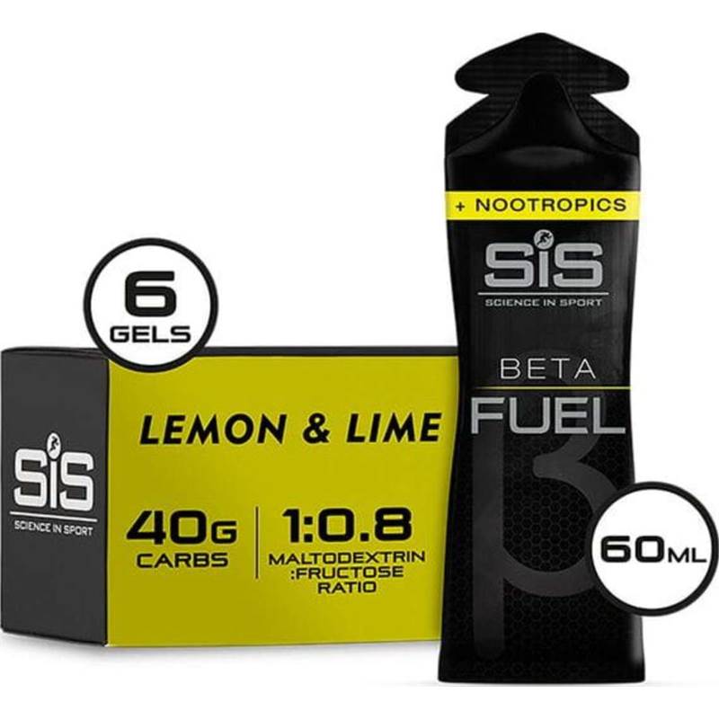 SIS Beta Fuel Energy Gel + Nootropics - Box of 30 Gels-2