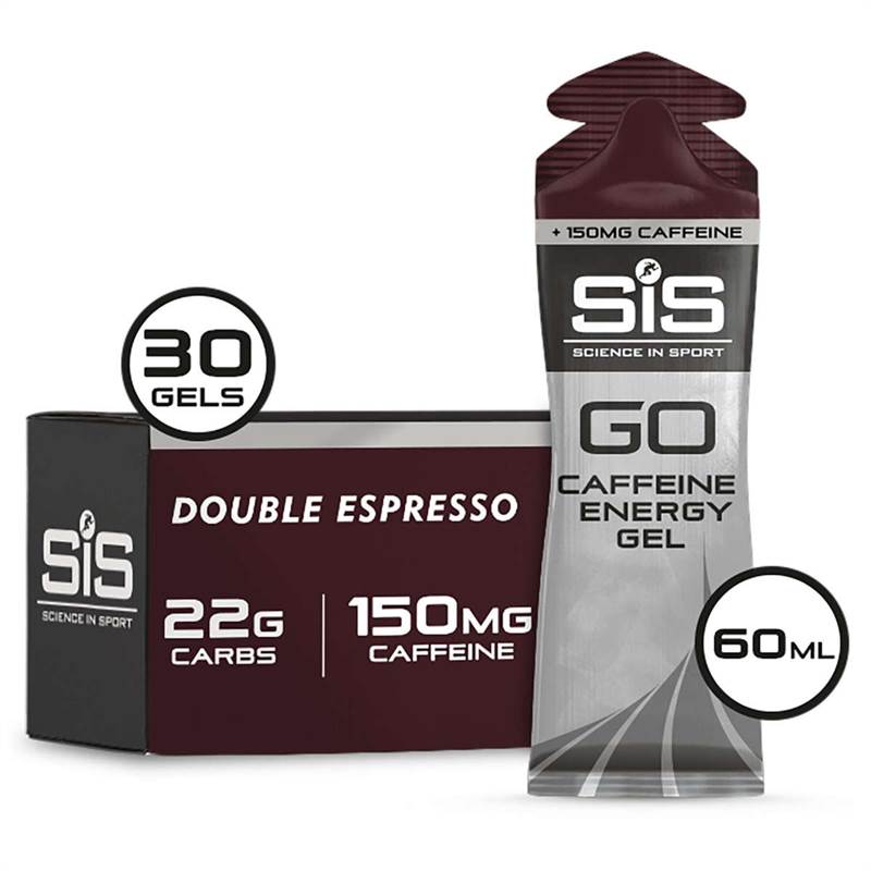 SIS GO Energy + Caffeine Gel - Box of 30 Gels-3