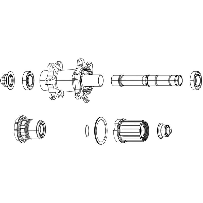 SRAM Zipp Freehub Kit-1