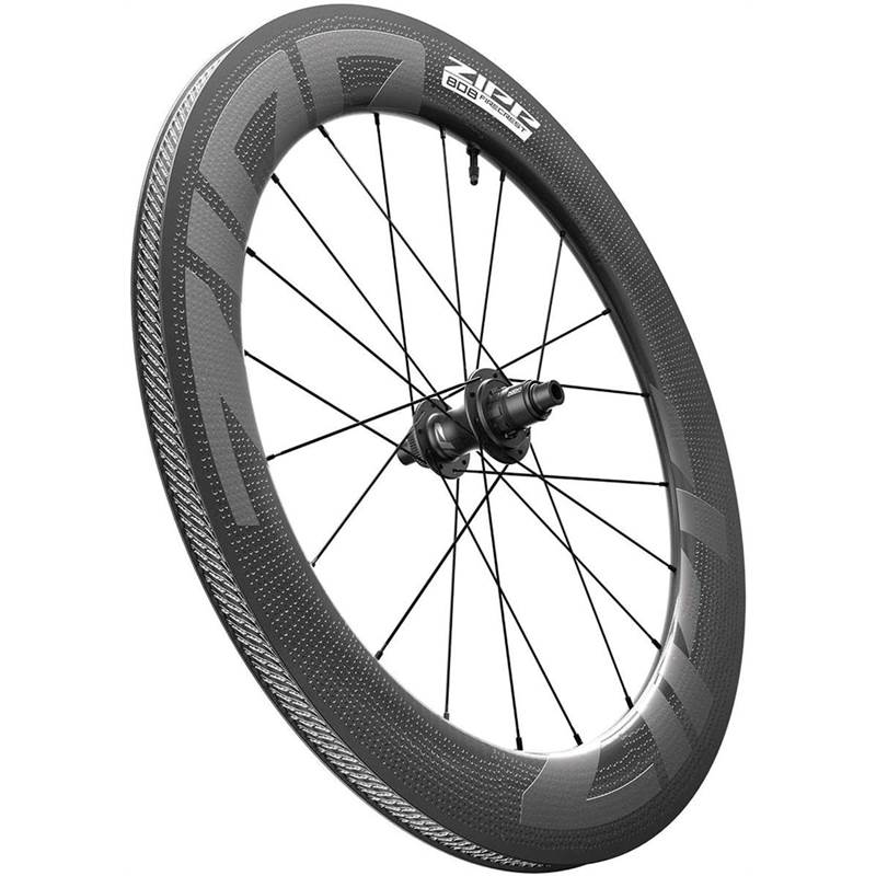 SRAM Zipp Wheel - 808 Firecrest Carbon Tubeless Disc Brake Center Locking 700C-4