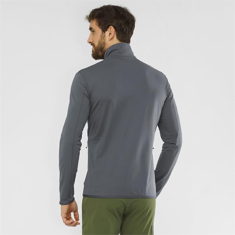 Salomon Mens Outrack Full Zip Midlayer Jacket-5