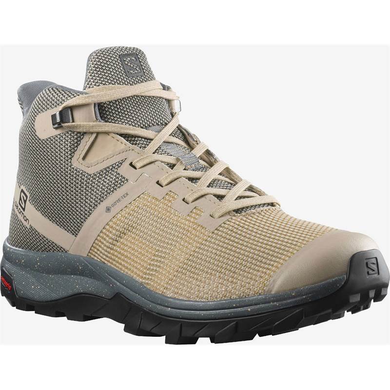 Salomon Womens Outline Prism Mid GTX Hiking Boots-2