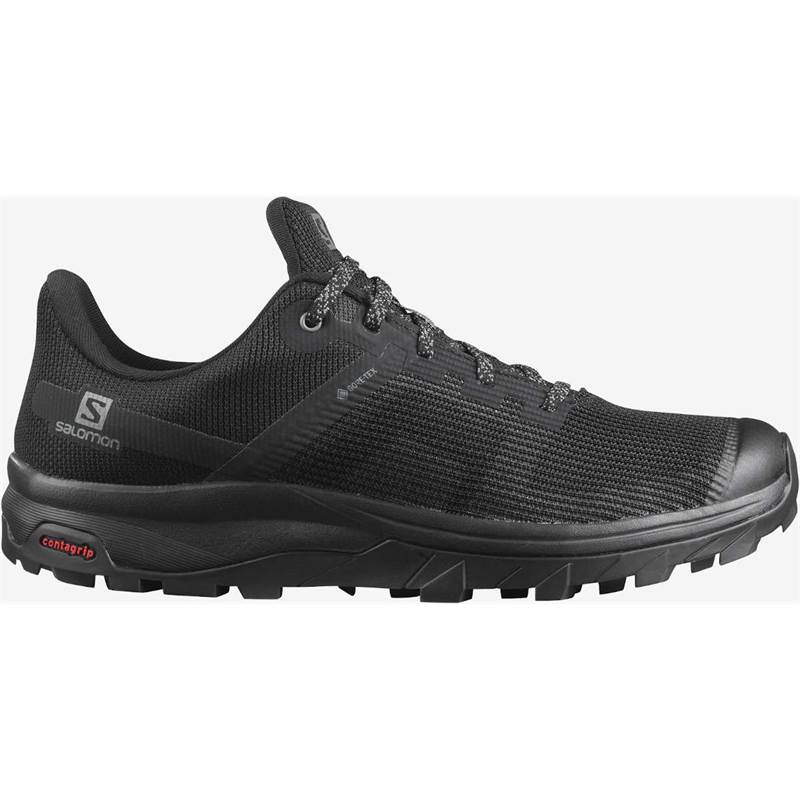 Salomon Womens Outline Prism GTX Hiking Shoes-1