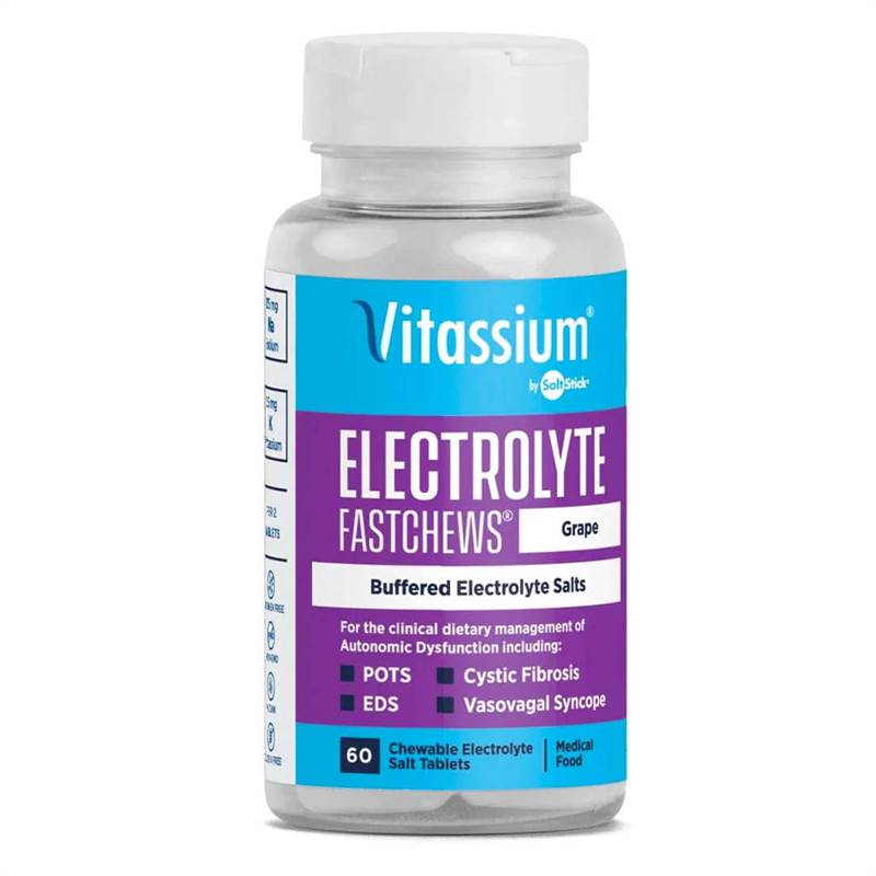 Salt Stick Vitassium Fast Chews - 60 Capsules Tub-1
