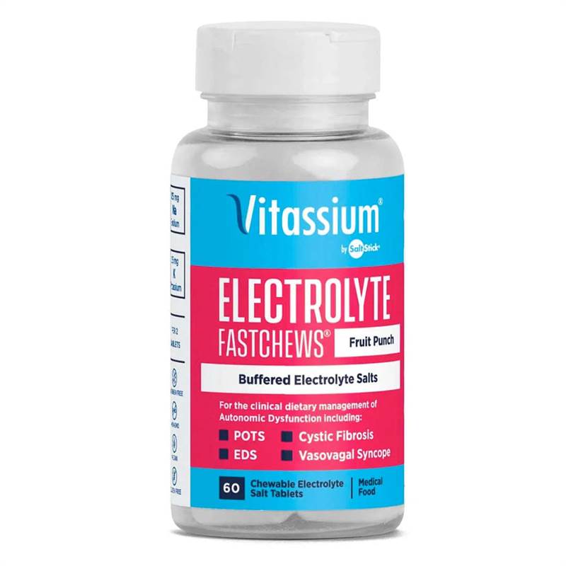 Salt Stick Vitassium Fast Chews - 60 Capsules Tub-2