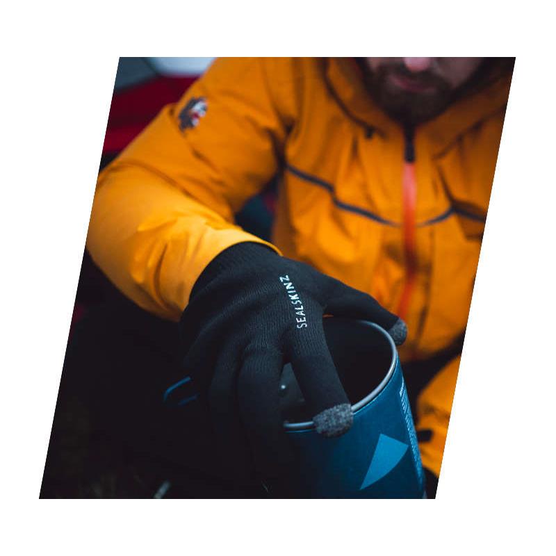 Sealskinz Waterproof All Weather Ultra Grip Knitted Gloves-5