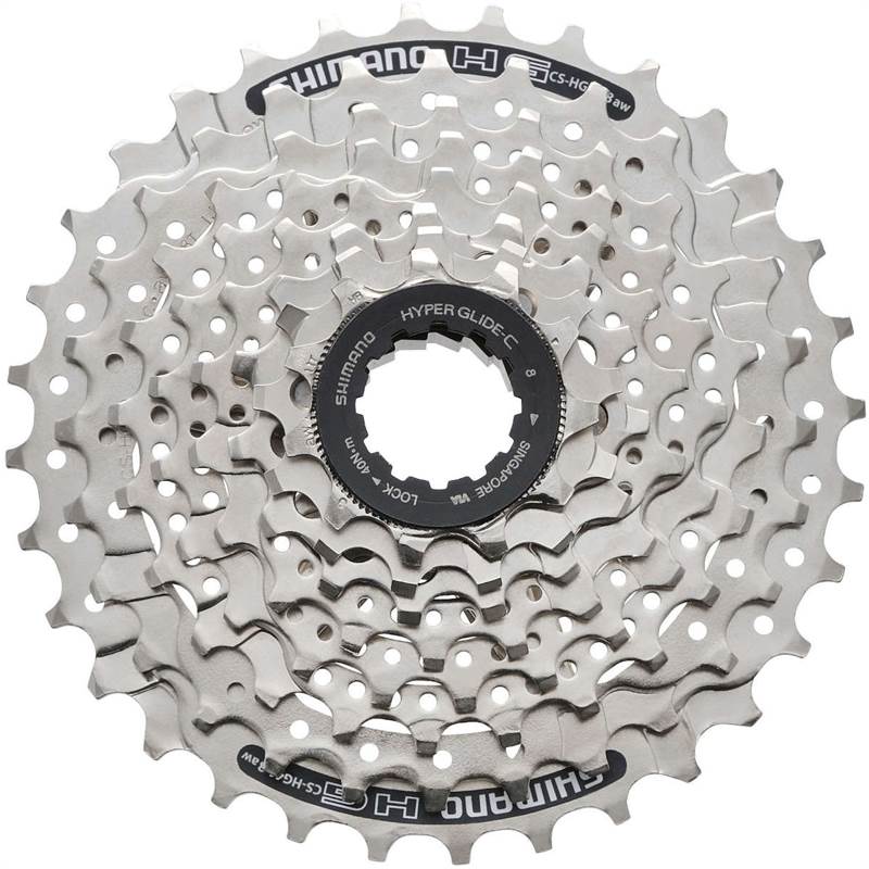 Shimano CS-HG41 8 Speed MTB Cassette-1